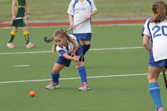 Indi Drummond has a shot at goal for North on the weekend.